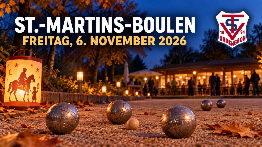 St.-Martins-Boulen beim TSV Urdenbach am 6. November 2026